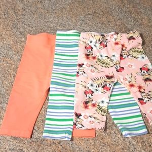 Three Pairs 18-24M Leggings